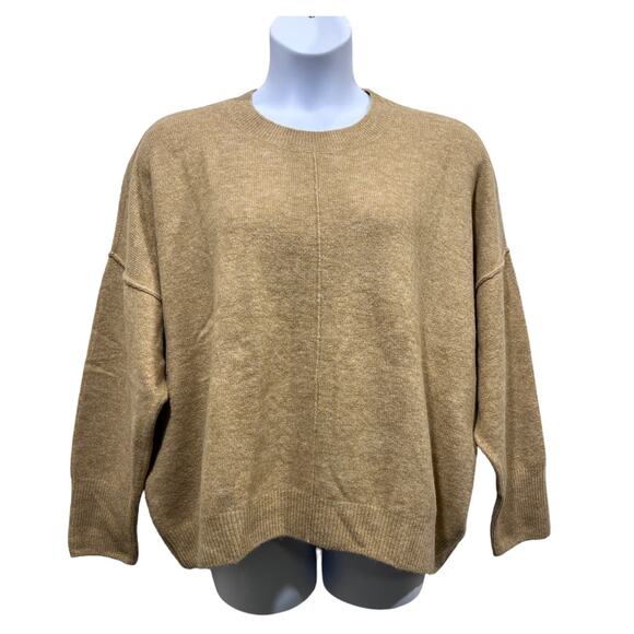 Vince Camuto Sweaters - Vince Camuto Sweater Womens Size XXL Crewneck Pullover Loose Fit Latte Heather